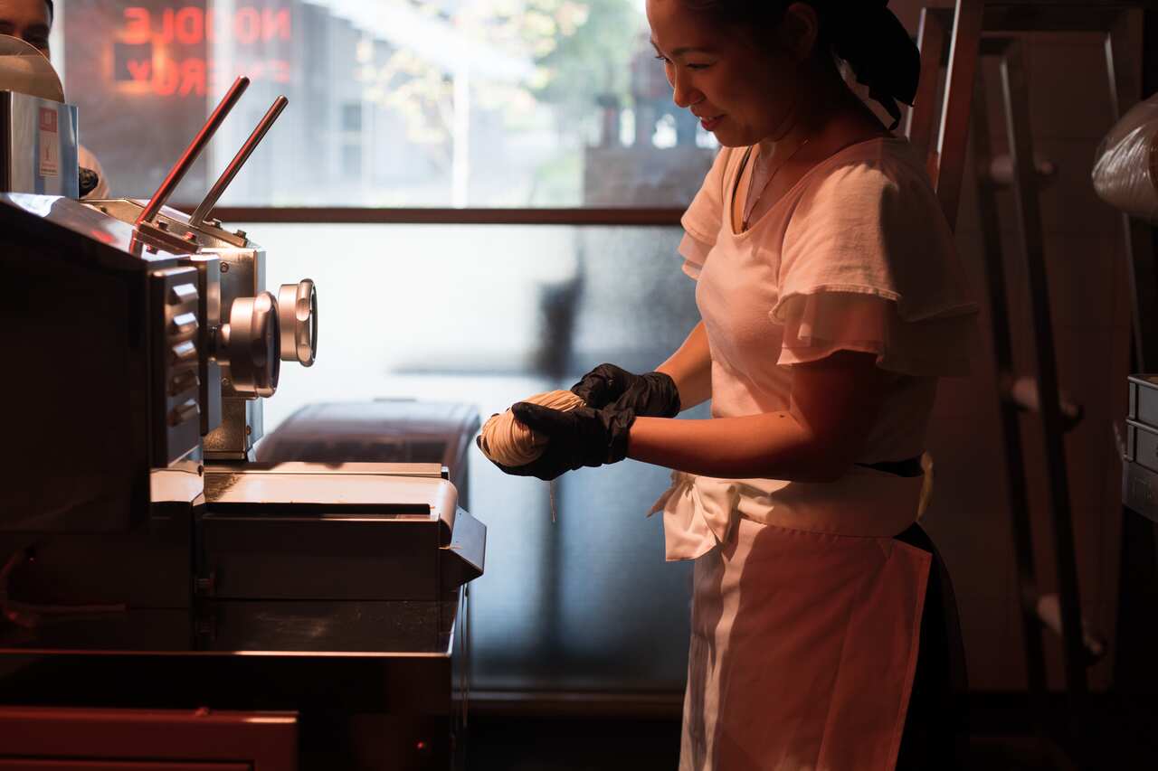 Lonely Mouth takes noodle making seriously.