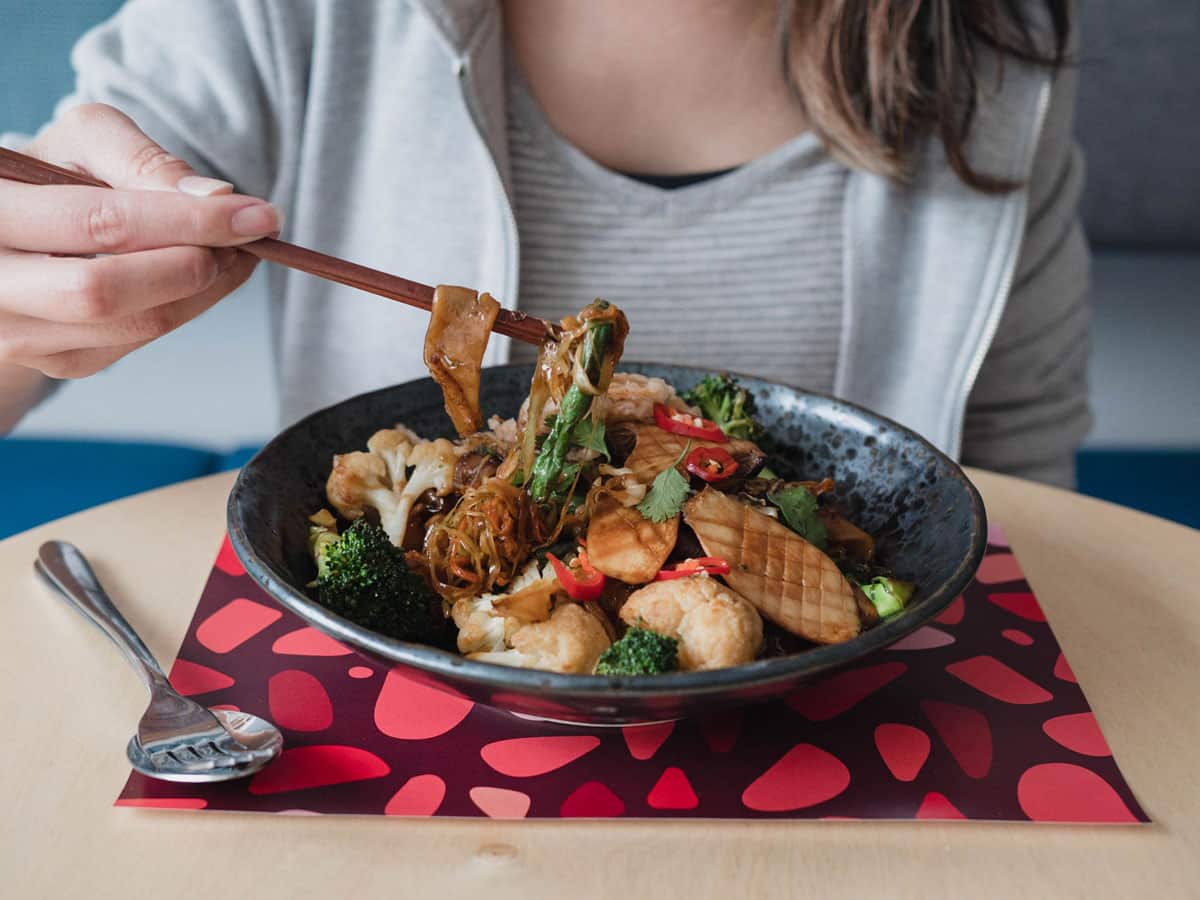 Malaysian-street food fuses Chinese and Indian cuisine.