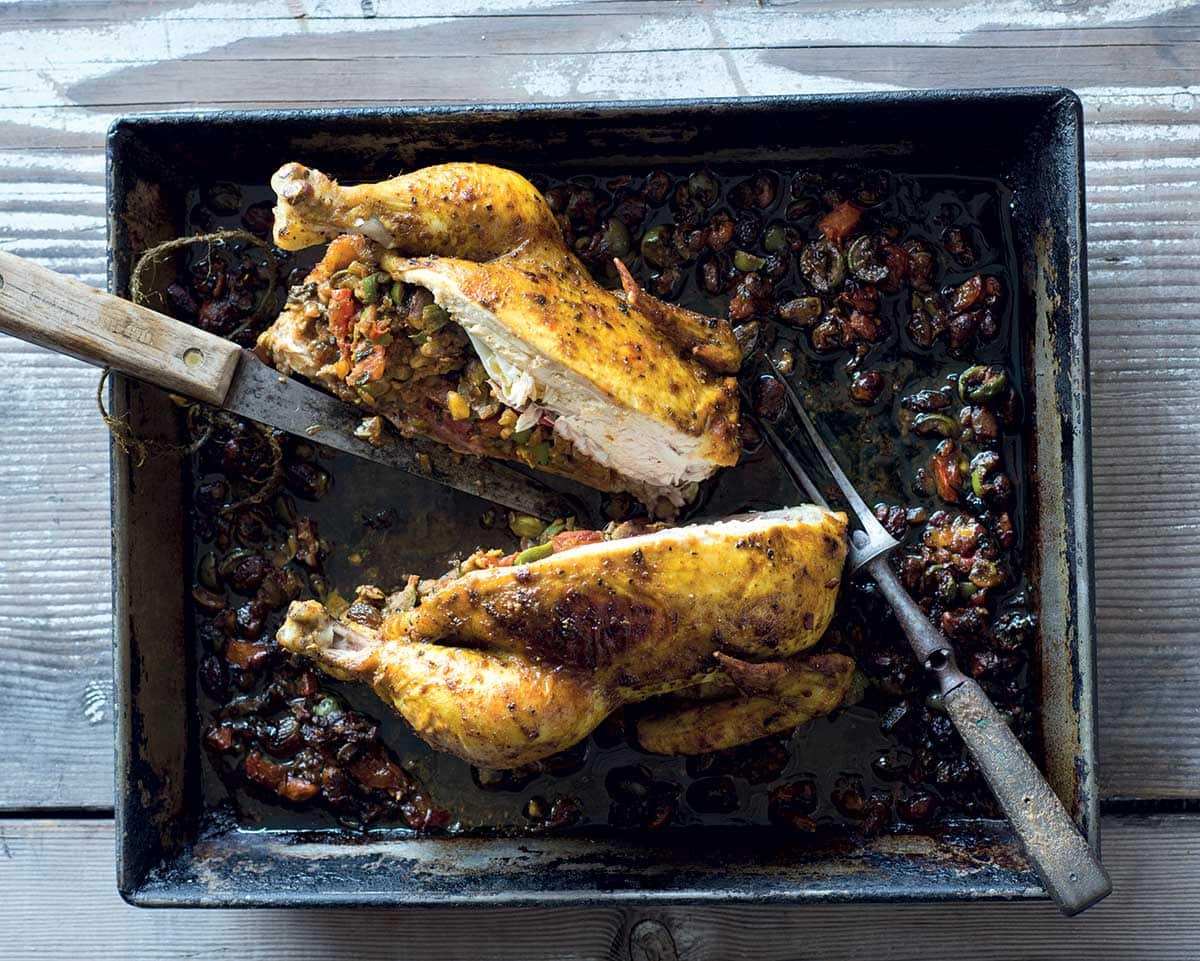 Olive and Pistachio Chicken 