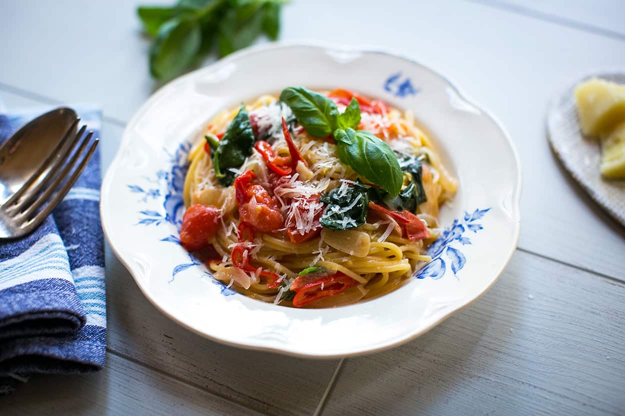 Donal's one-pan pasta