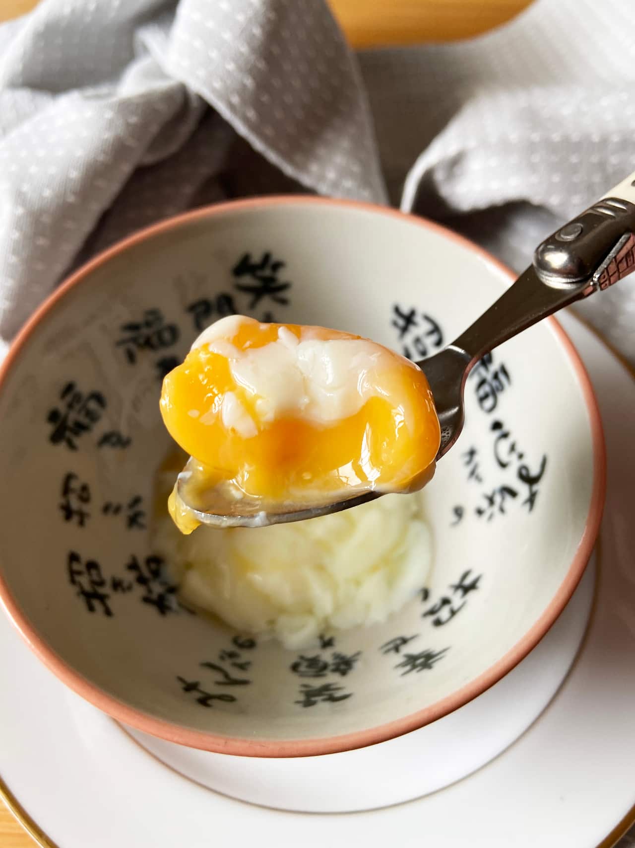 Onsen egg yolk