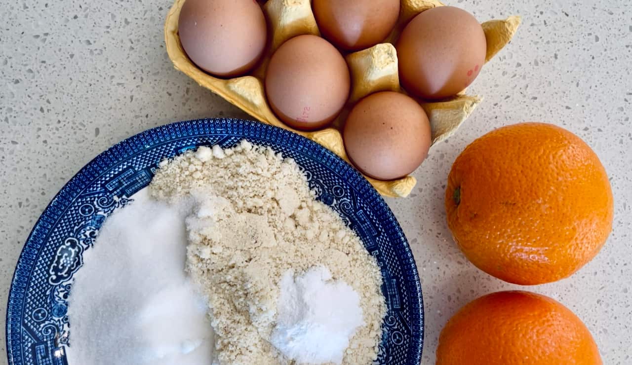 orange and almond cake ingredients