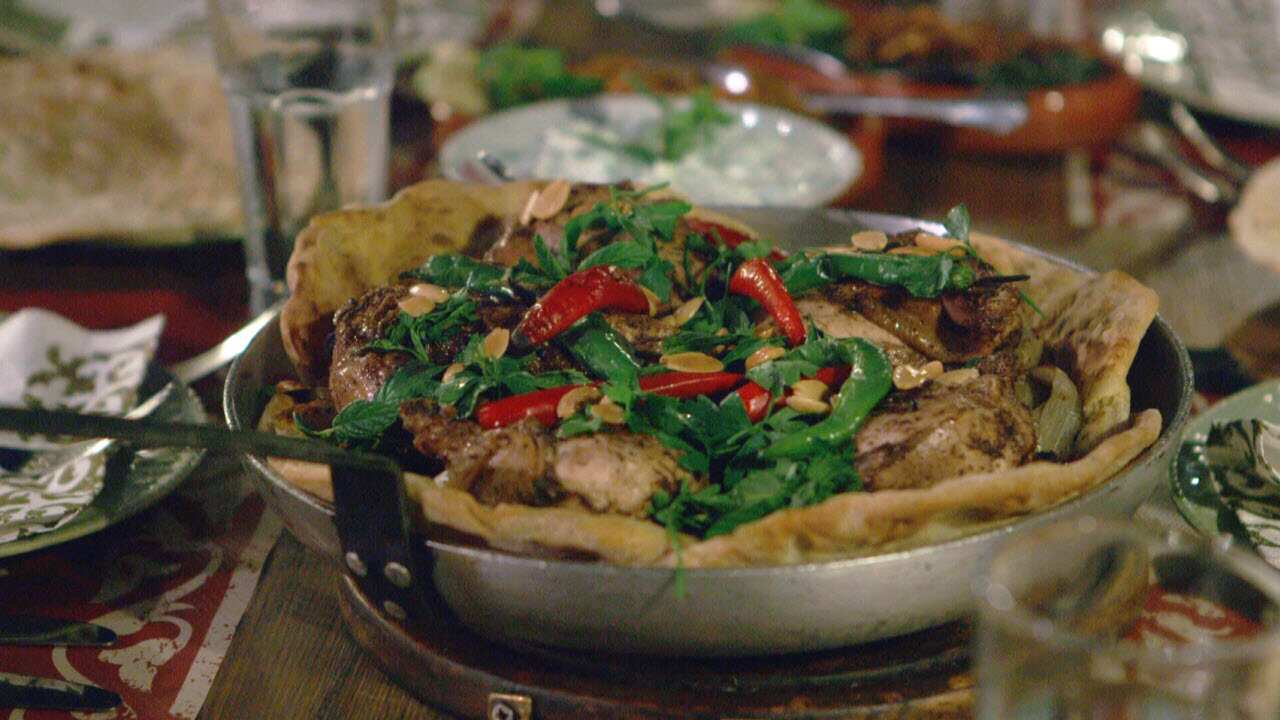 Palestinian sumac chicken