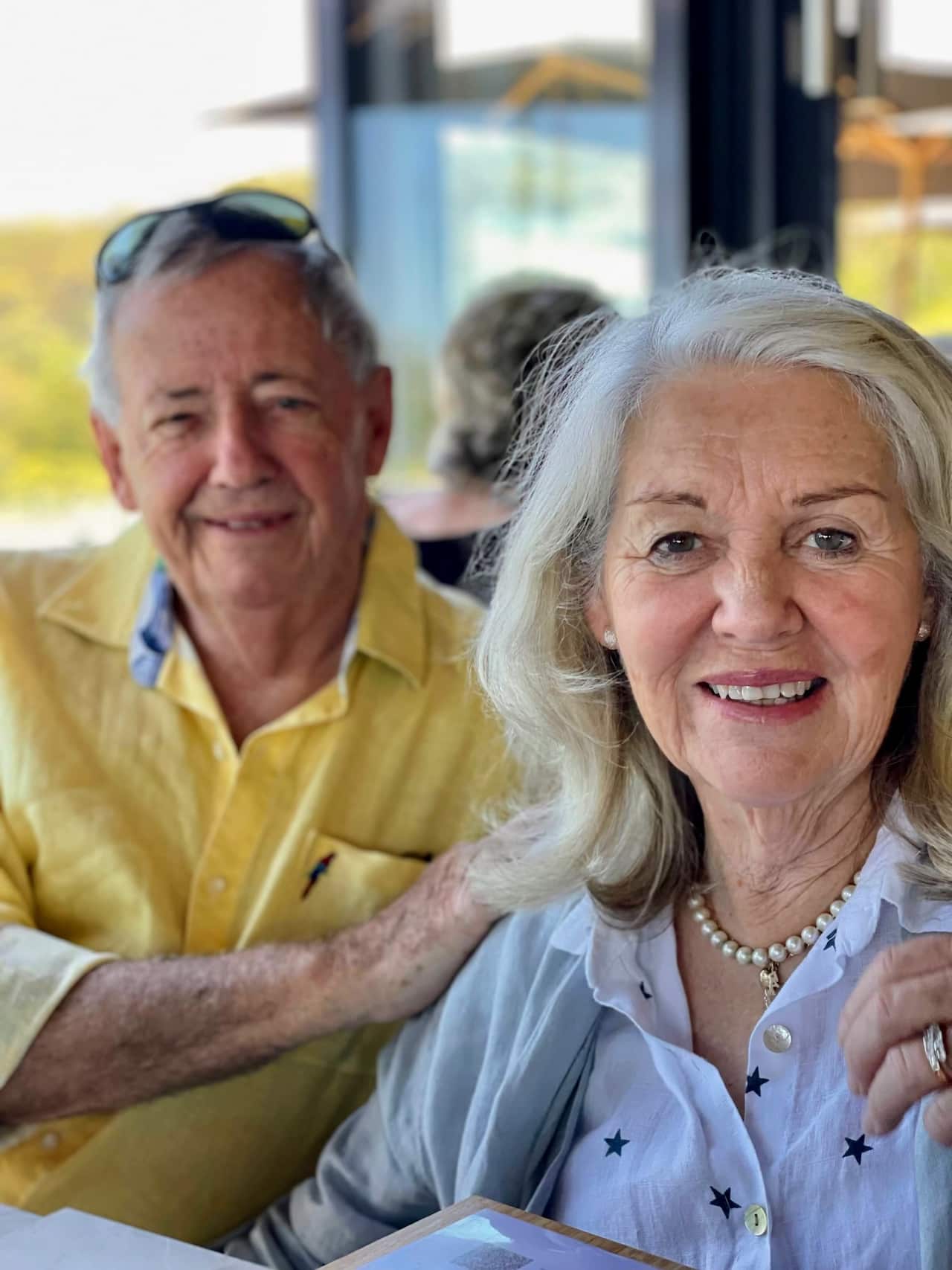 Pamela Clark and her husband Paul