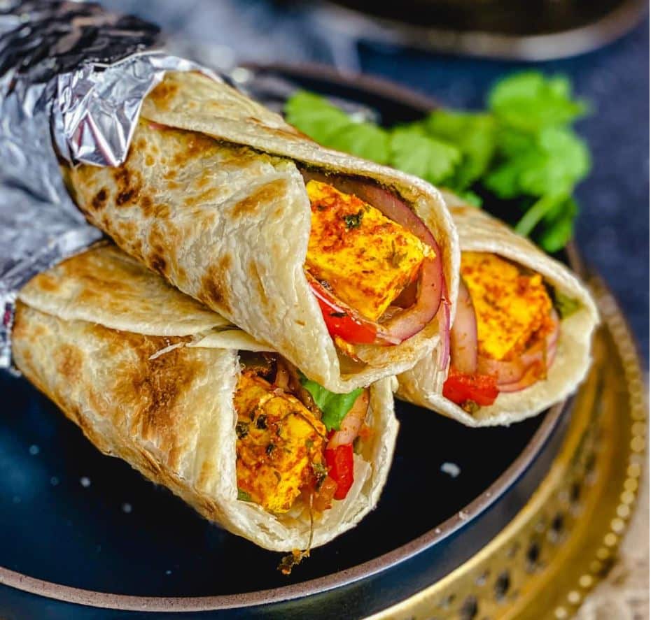 You can find Calcutta Club's paneer kathi rolls at Grazeland.