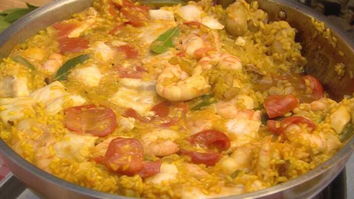 Ian Parmenter's paella