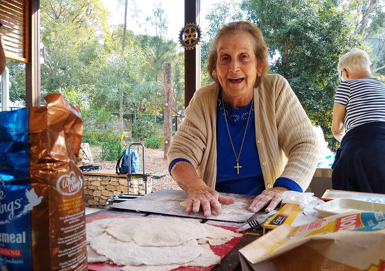 Christalla Michael at a 5 Senses class