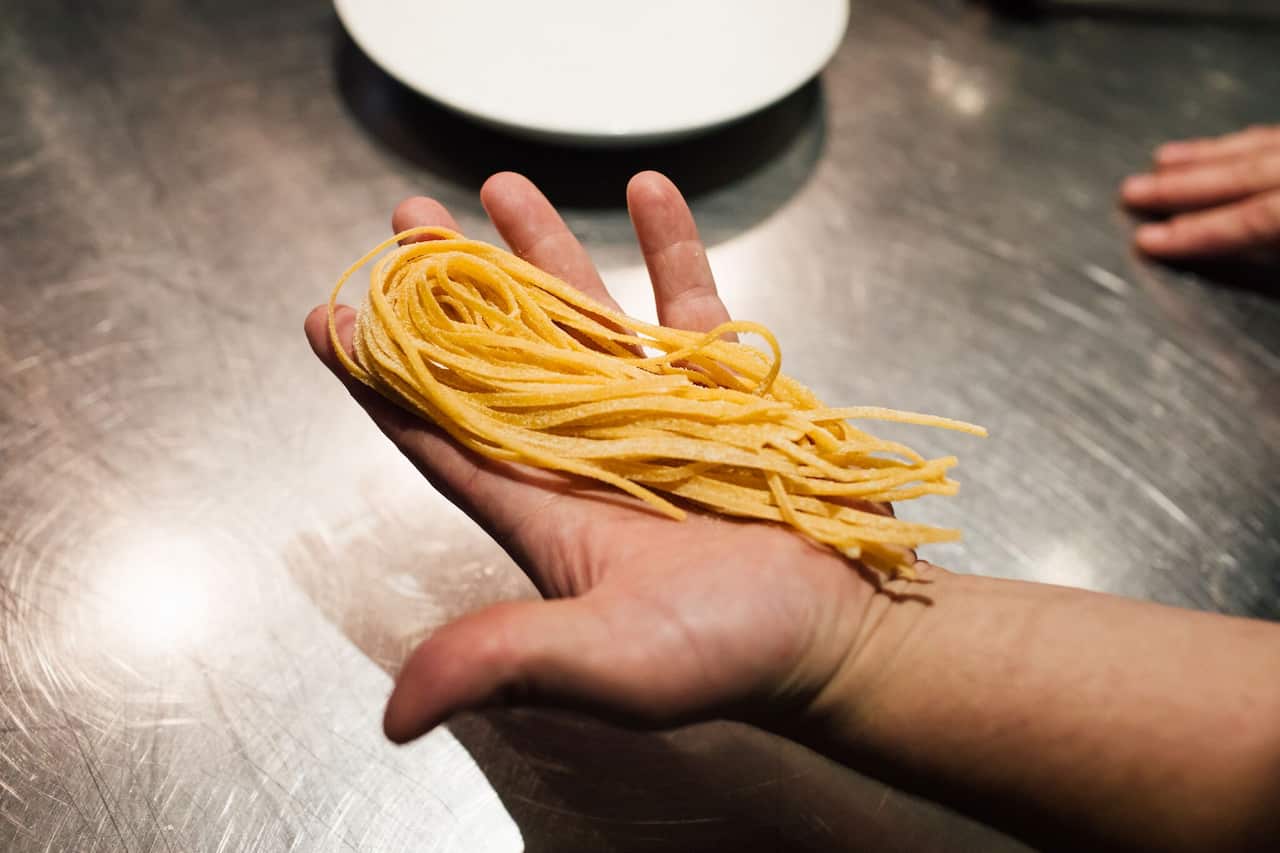Linguine pasta at King and Godfree