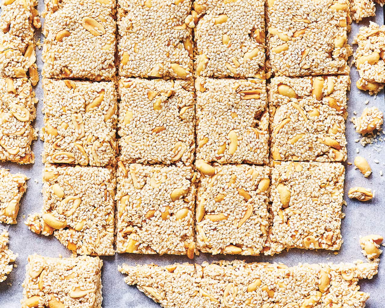 Pasteli toasted sesame bars