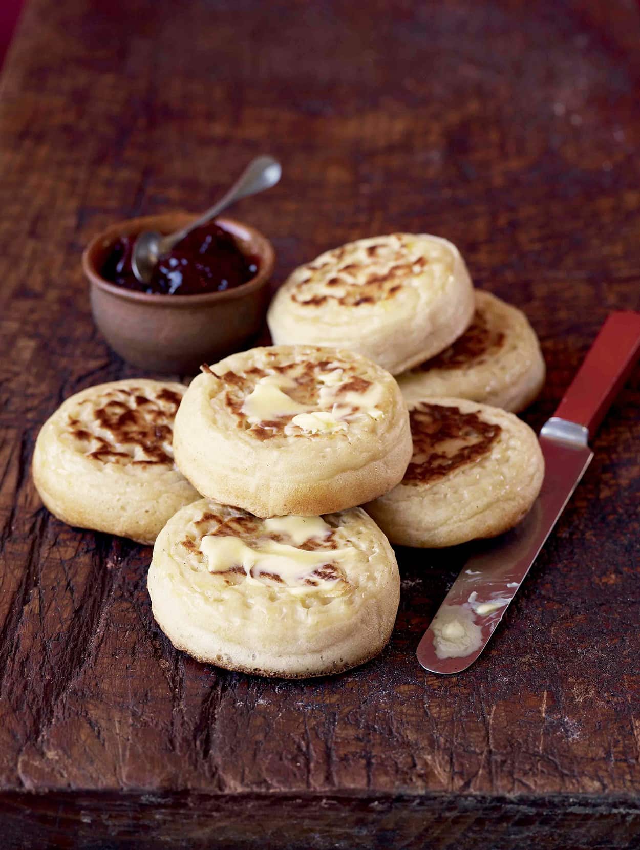 Paul Hollywood's crumpets
