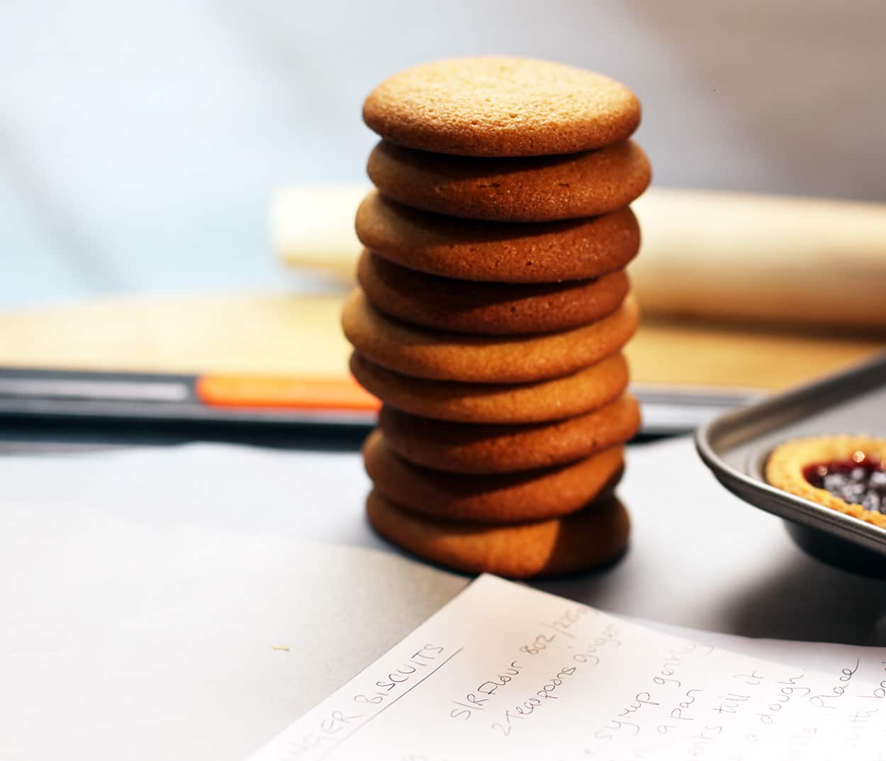 Paul’s Mum’s ginger biscuits