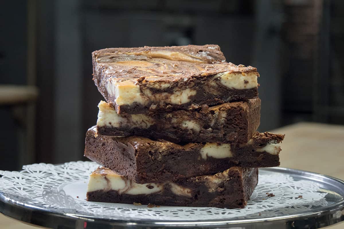 Chocolate cheesecake brownies