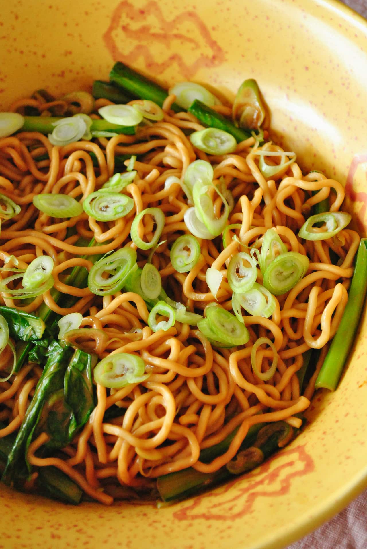 Peanut butter noodles