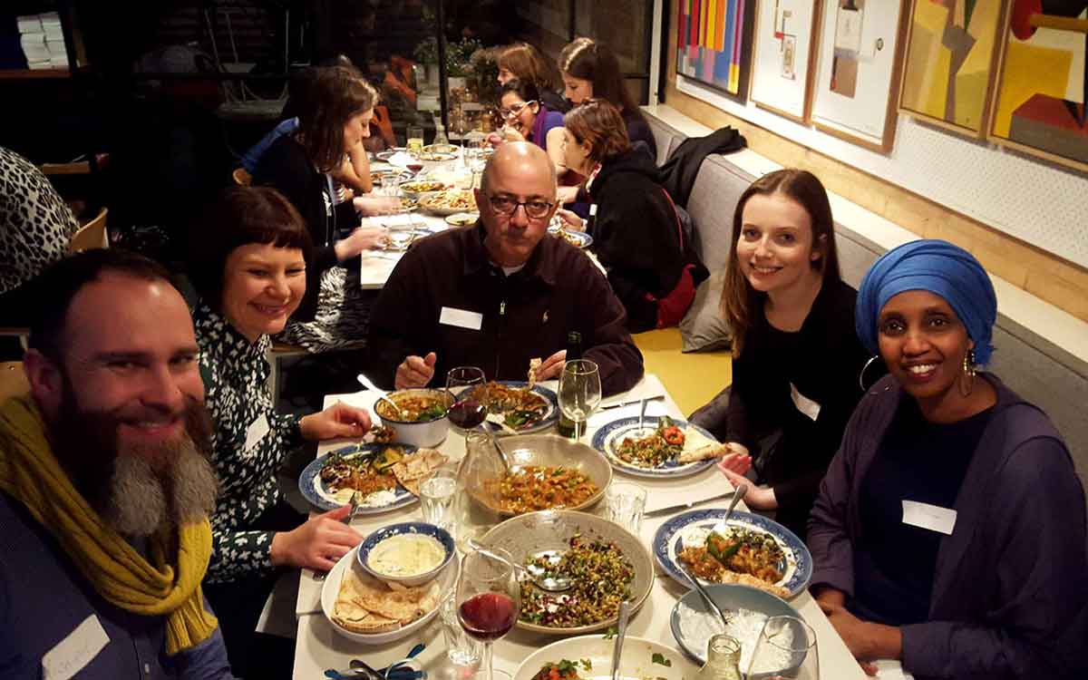 PeaceMeals July event with Miriam Issa (right) 