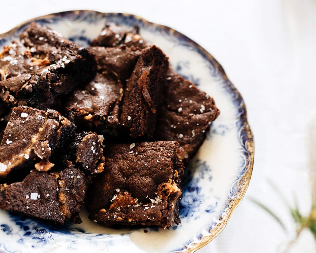 Peanut butter and honey brownies