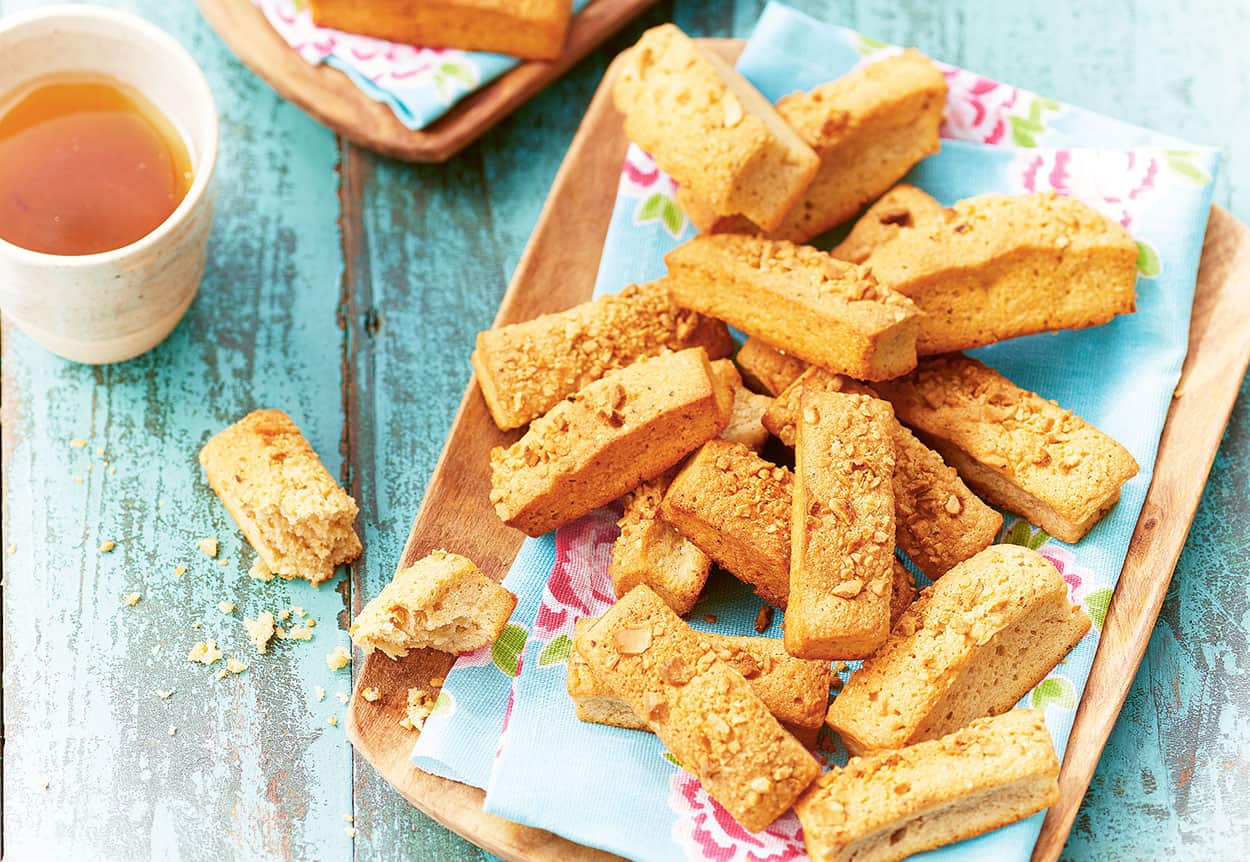 Peanut friands from Saka Saka