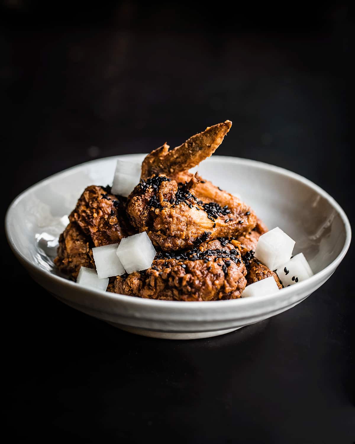 Their famous shrimp-brined fried chicken returns to the menu.