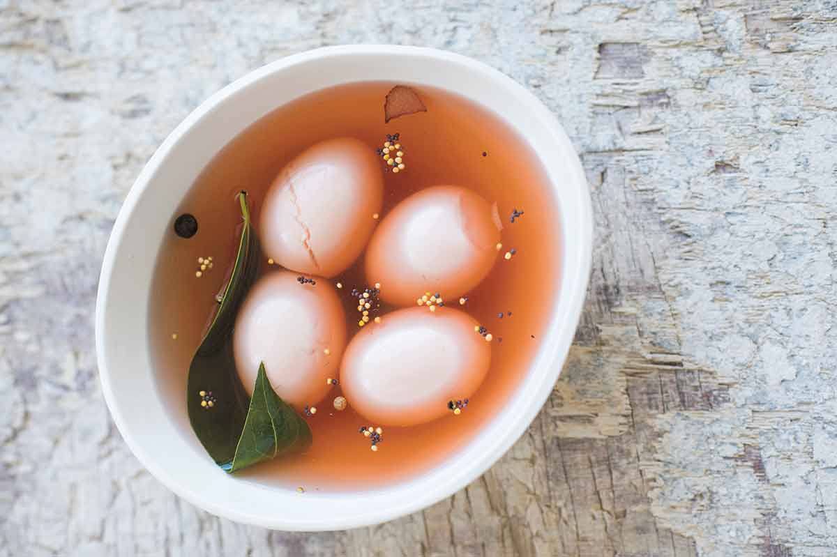 Pickled eggs