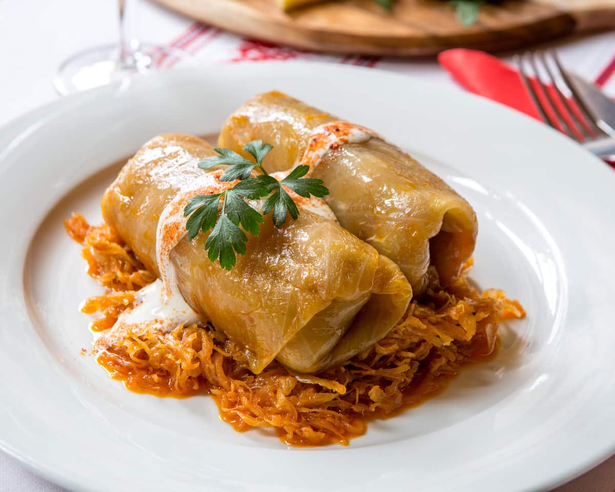Cabbage rolls are special to Suzi and Julius Klucso.