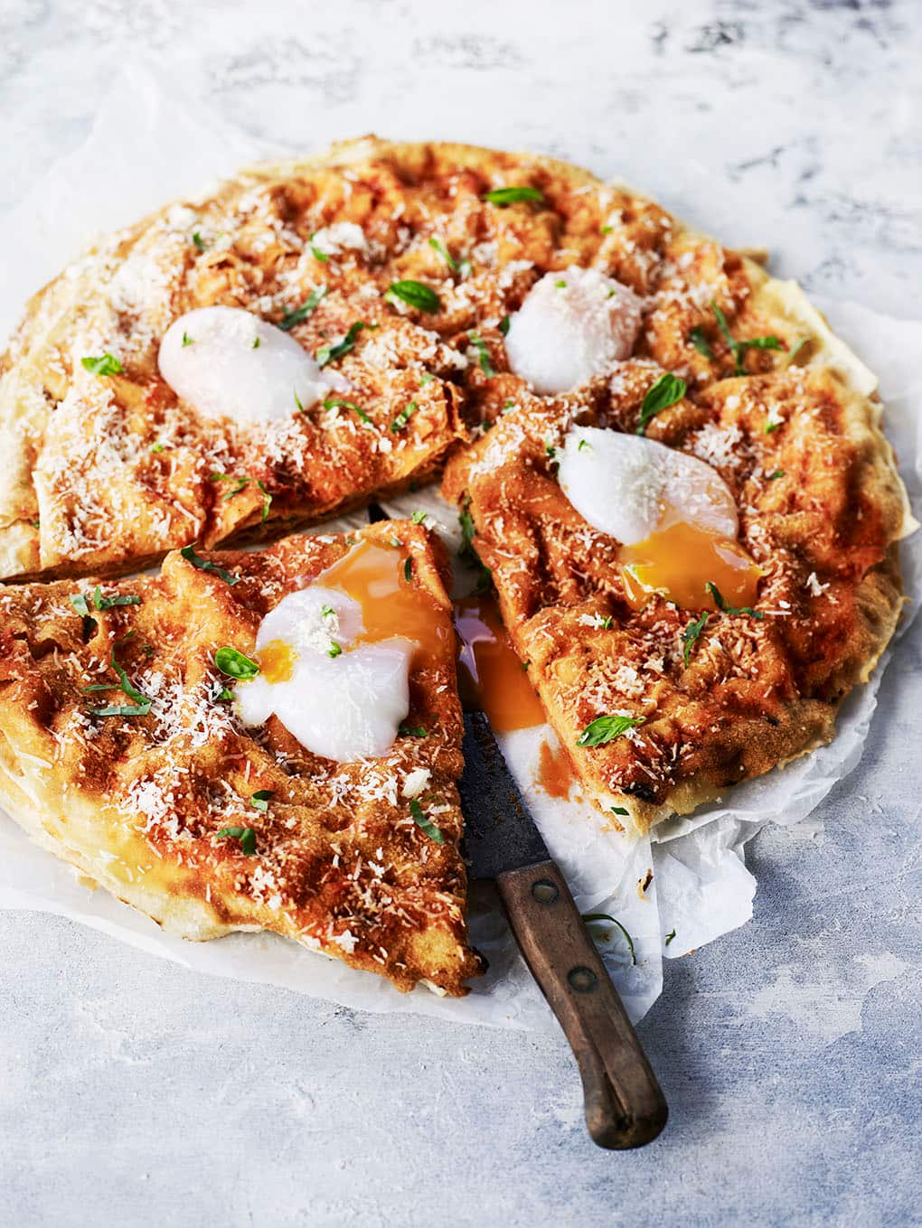 Giovanni Pilu's pane frattau