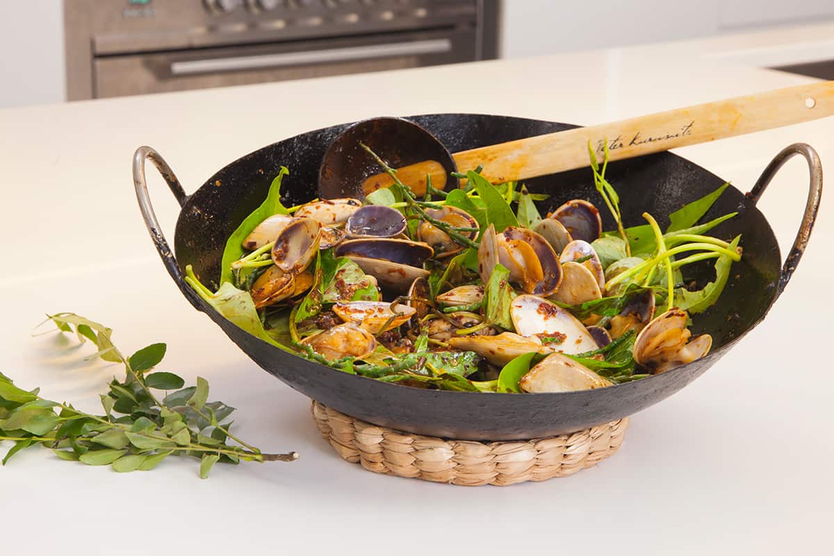 Pipies with Sri Lankan XO