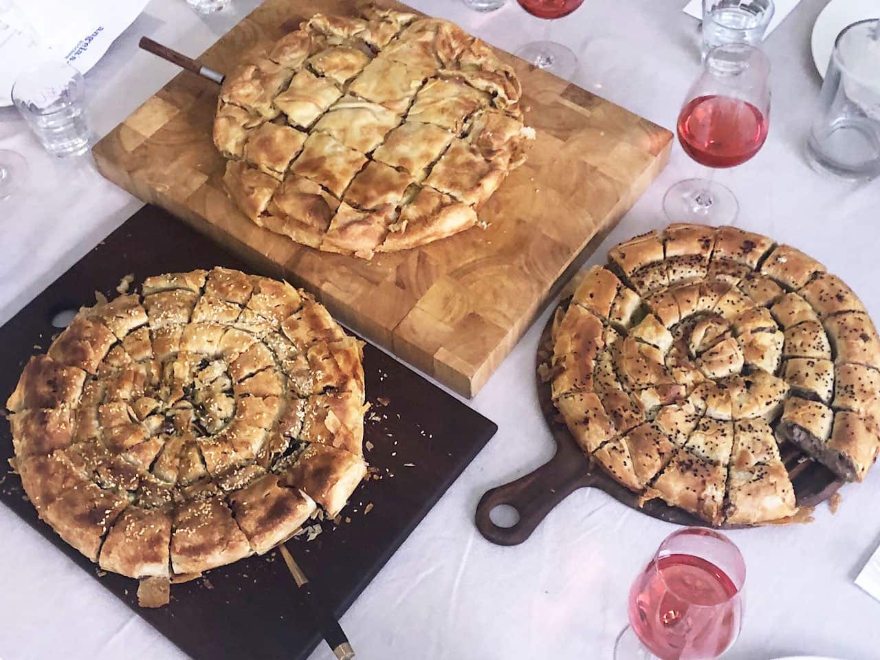 Pita from lesson at Angela's Kitchen run by Angela Nicolettou