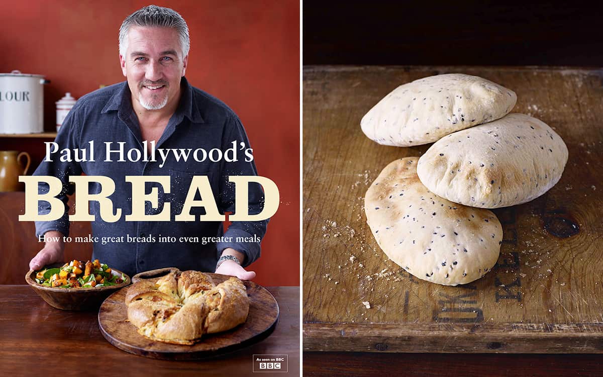 Paul Hollywood Bread book cover and breads