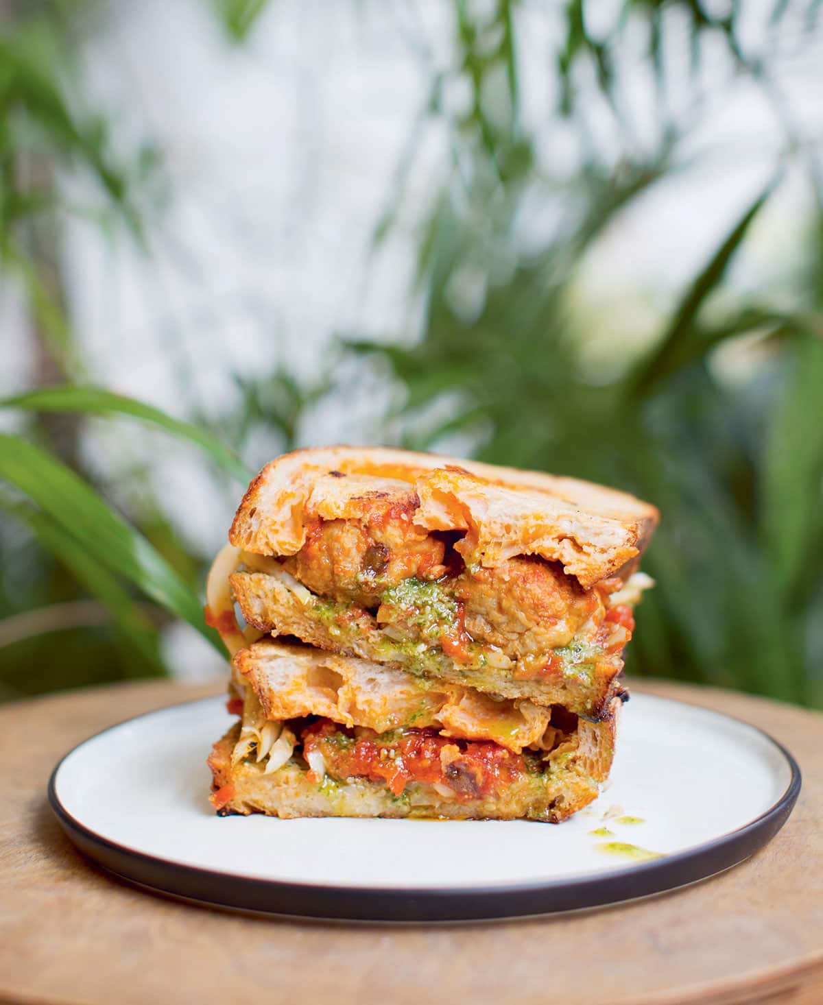 The ultimate meatball sandwich