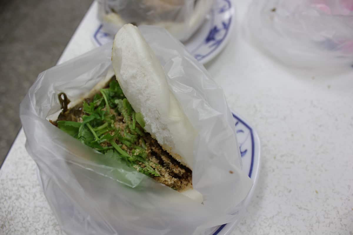 Gua bao at Lan Jia, Teipei