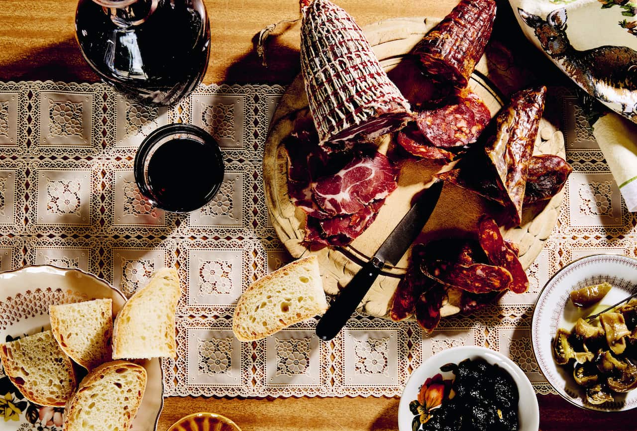 "...if didn’t produce your own salami or sardines, you didn’t eat salami or sardines."