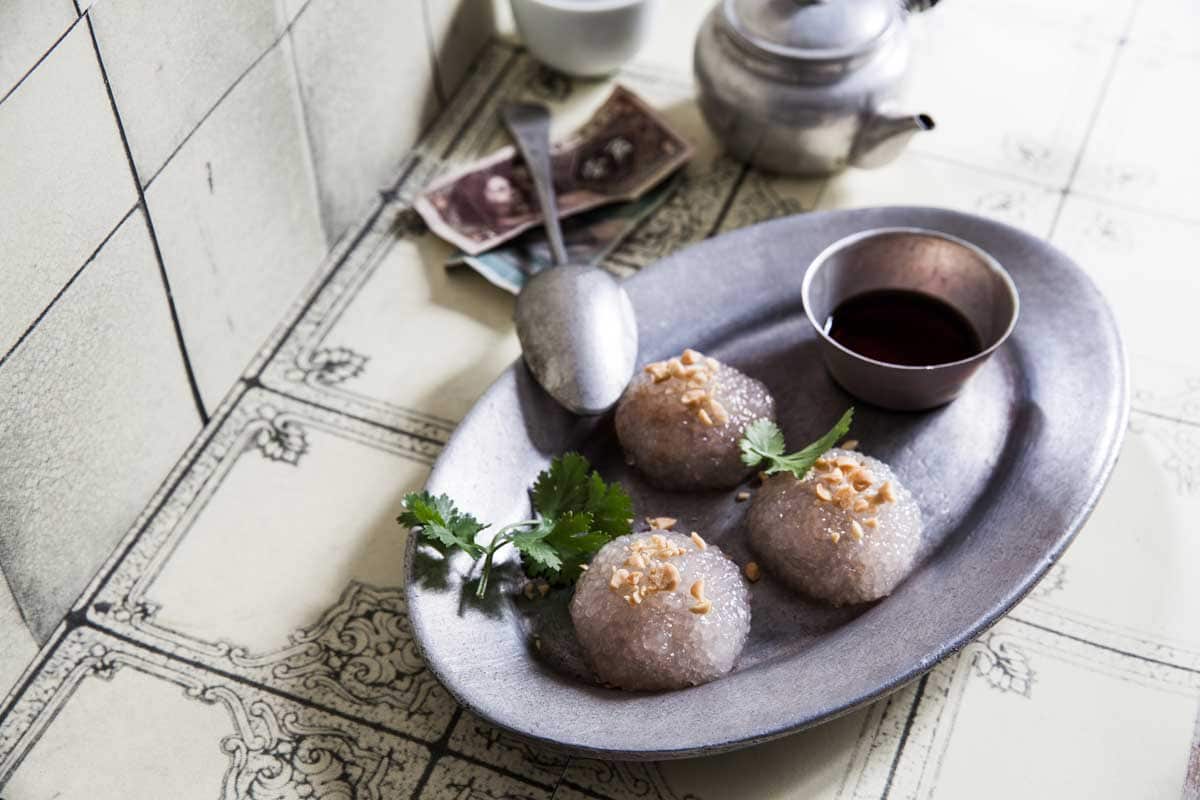 Thai pork and sago dumplings 