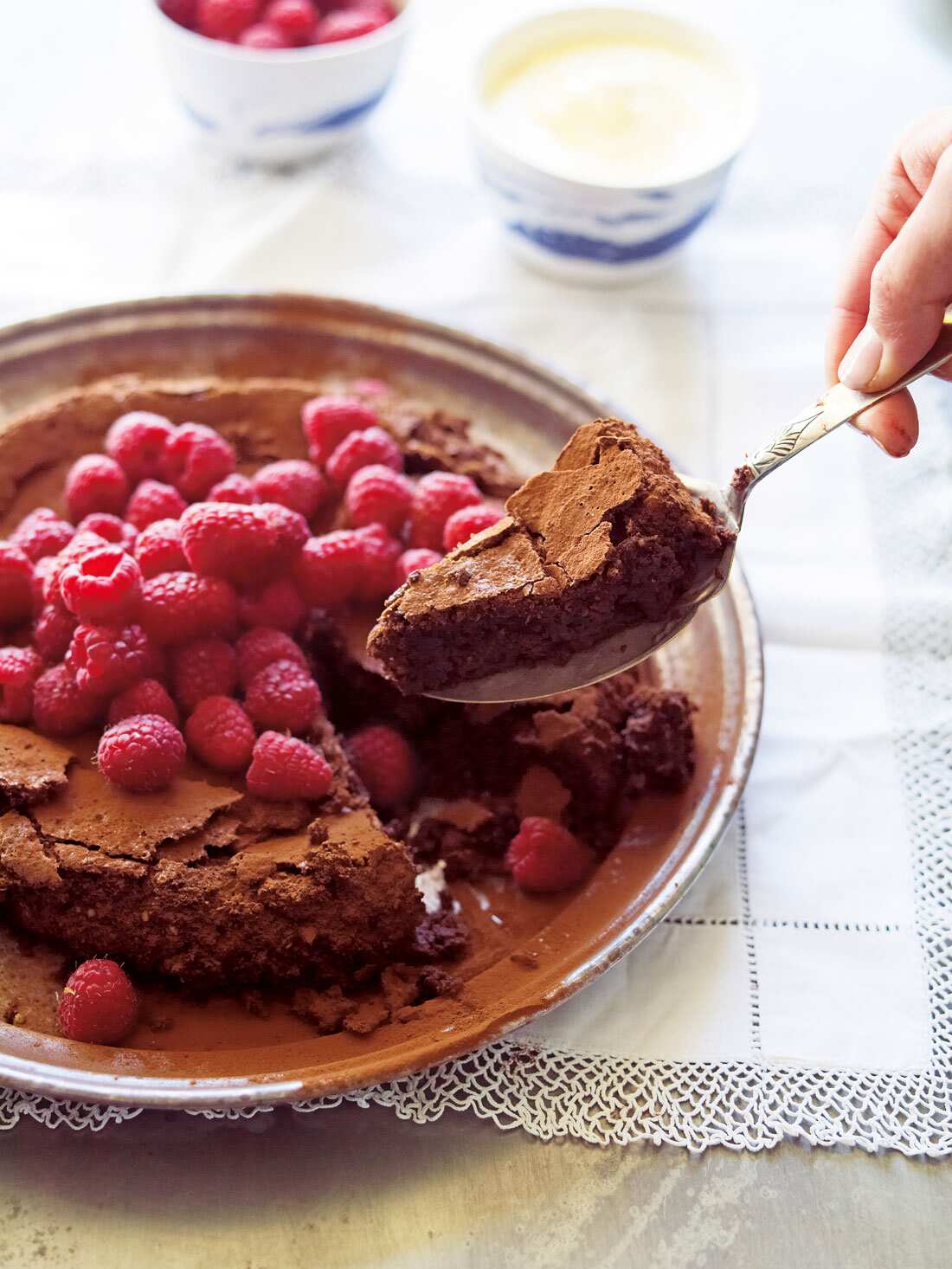 Torta gianduja from Silvia's Cucina.