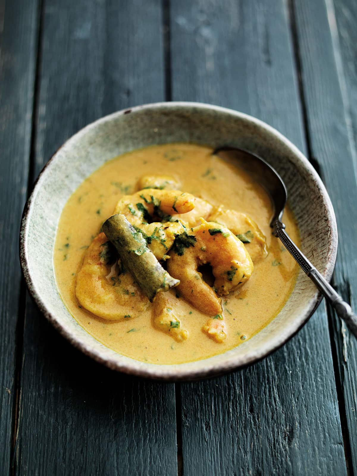 Prawn and coconut curry