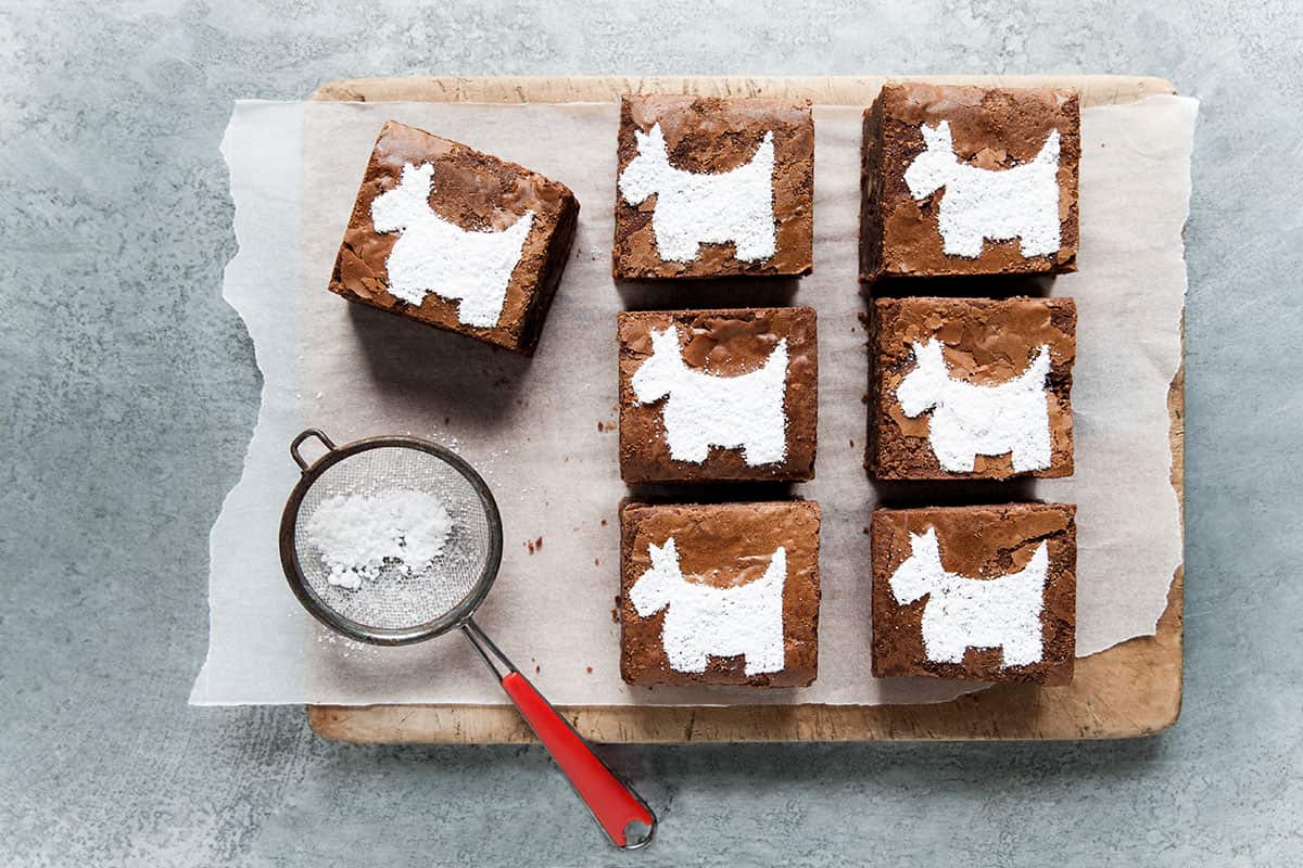 Priyant's double choccolate pecan brownies