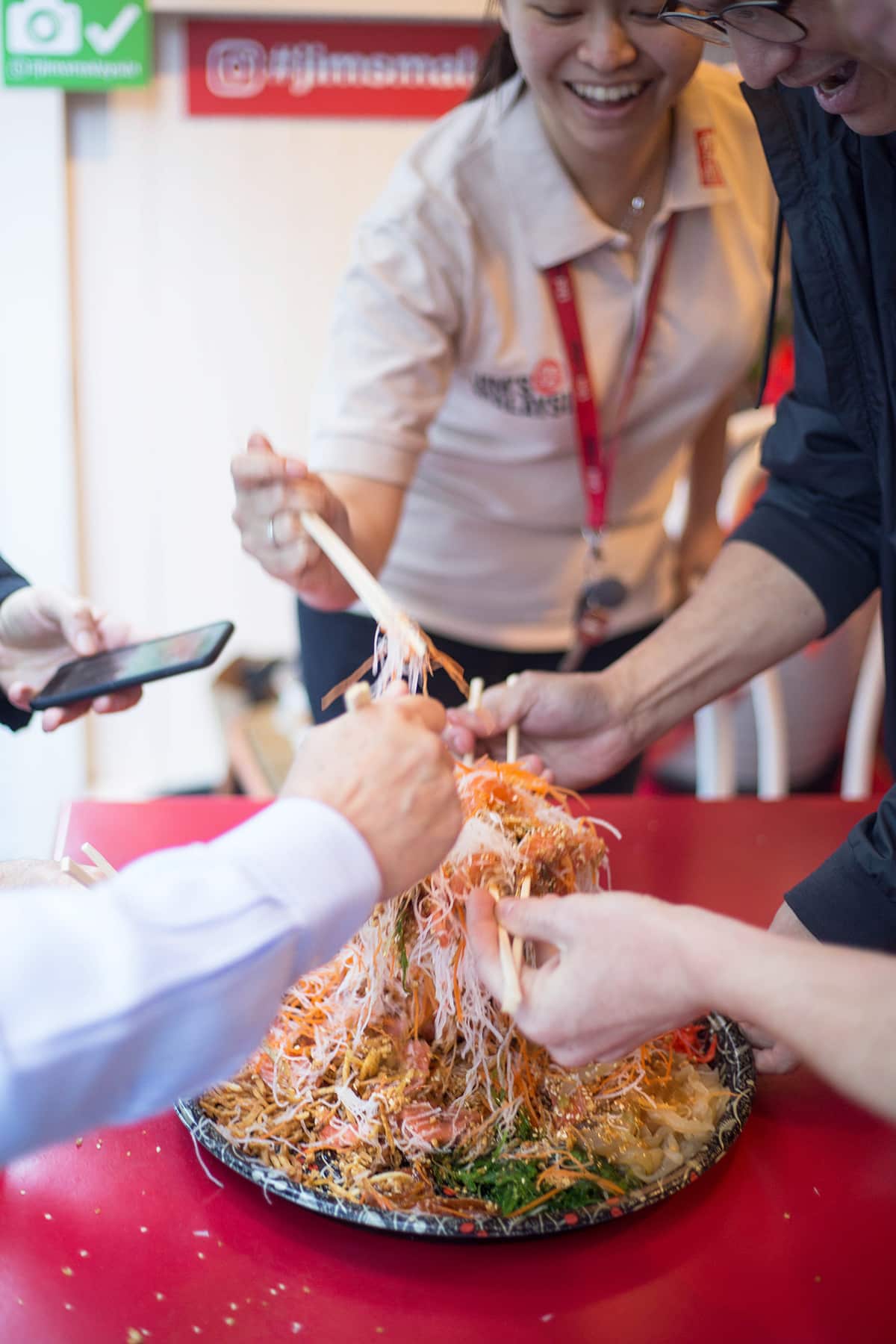 The deliciously messy Malaysian Lunar New Year tradition is brought to life in Sydney.