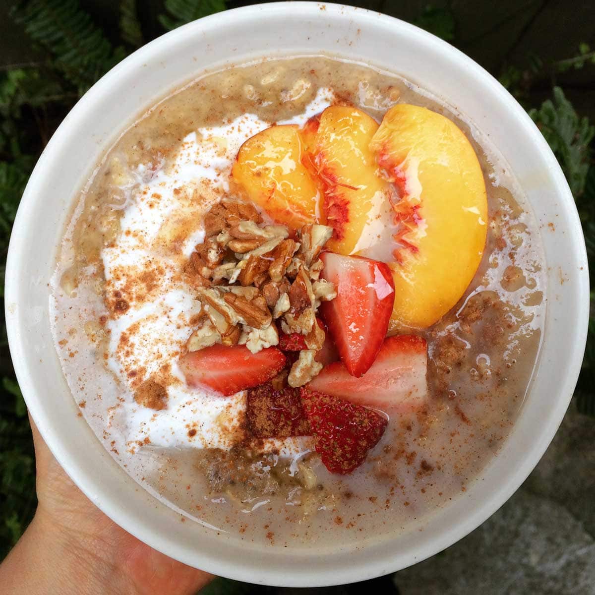 Quinoa and chia porridge