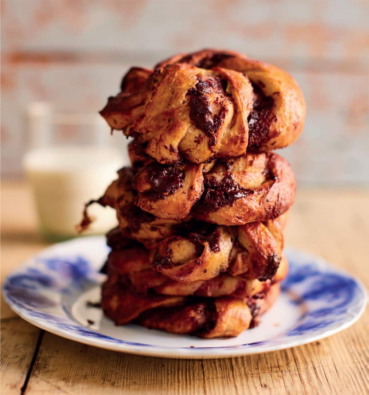 Rachel Khoo's raspberry jam and chocolate buns