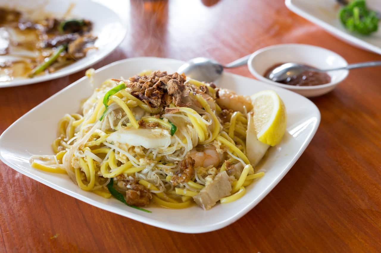 Hokkien mee Old Raffles
