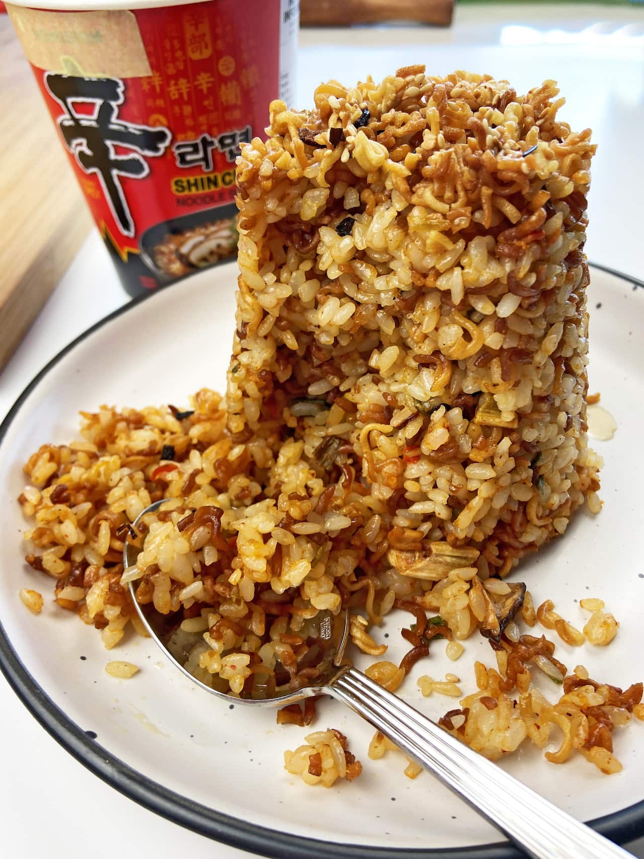 Ramen fried rice