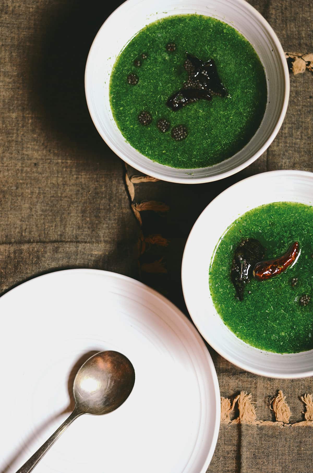 Green goddess rasam