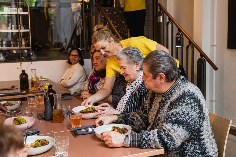 Refettorio OzHarvest welcomes anyone experiencing food insecurity.