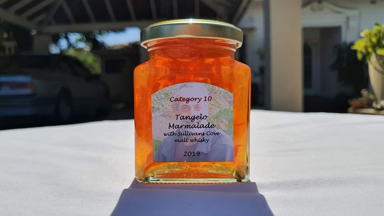 Reuben Kooperman's prize winning marmalade