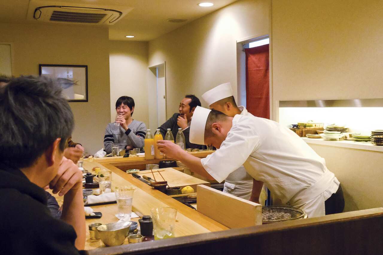 Sushi Rinda in Japan