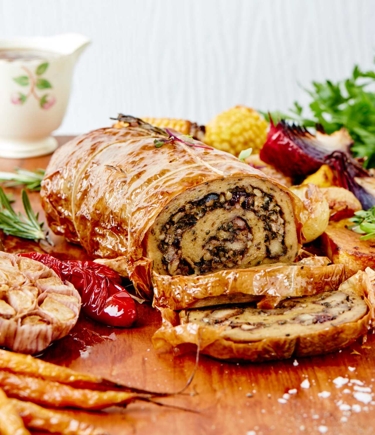 Suzy Spoon vegan Christmas roast