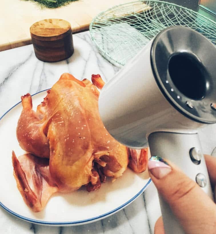 This New Yorker food writer used a hair dryer to roast chicken