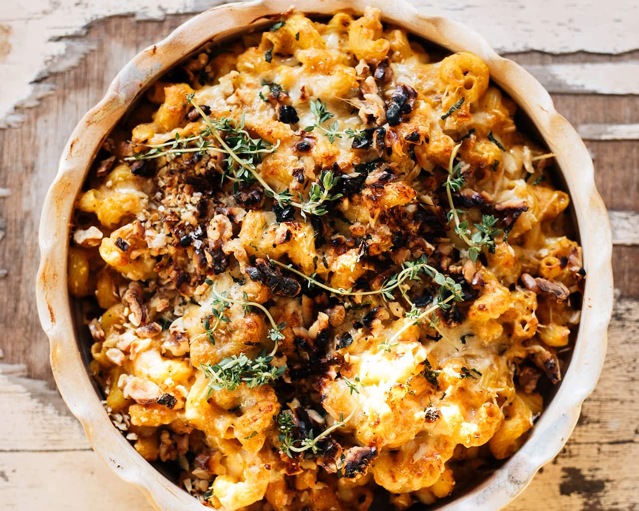 Roasted pumpkin mac 'n' cheese