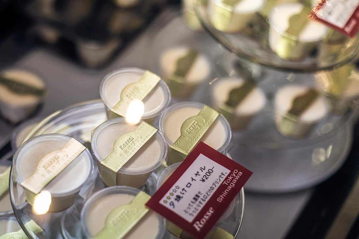 Crème caramel (purin) from Rosse, Tokyo