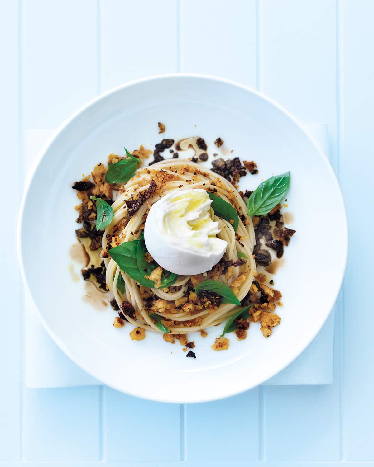 Rustic summer crumb pasta