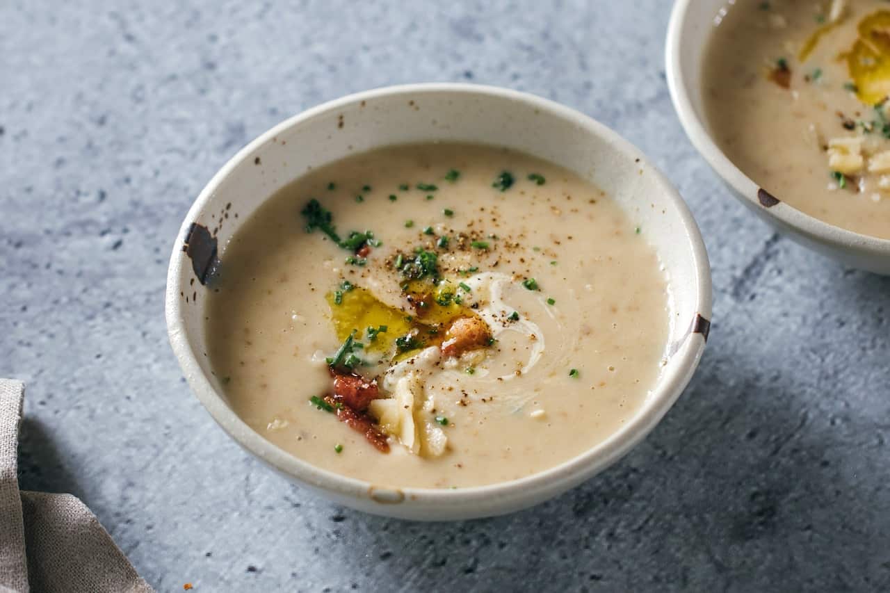 Baked potato soup