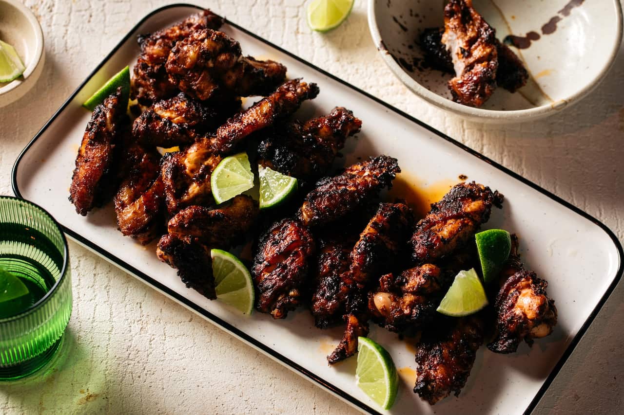 Jerk chicken wings